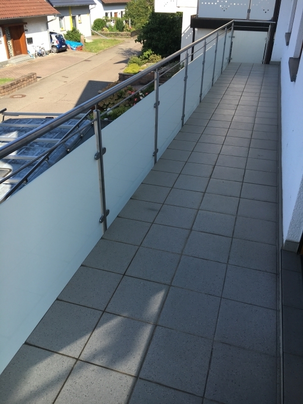 Edelstahl Geländer Glas Kappelrodeck 1