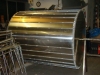 Edelstahl Aluminium Tank Kunstwerk