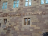 Bronze Stele Stuttgart und Beschriftung