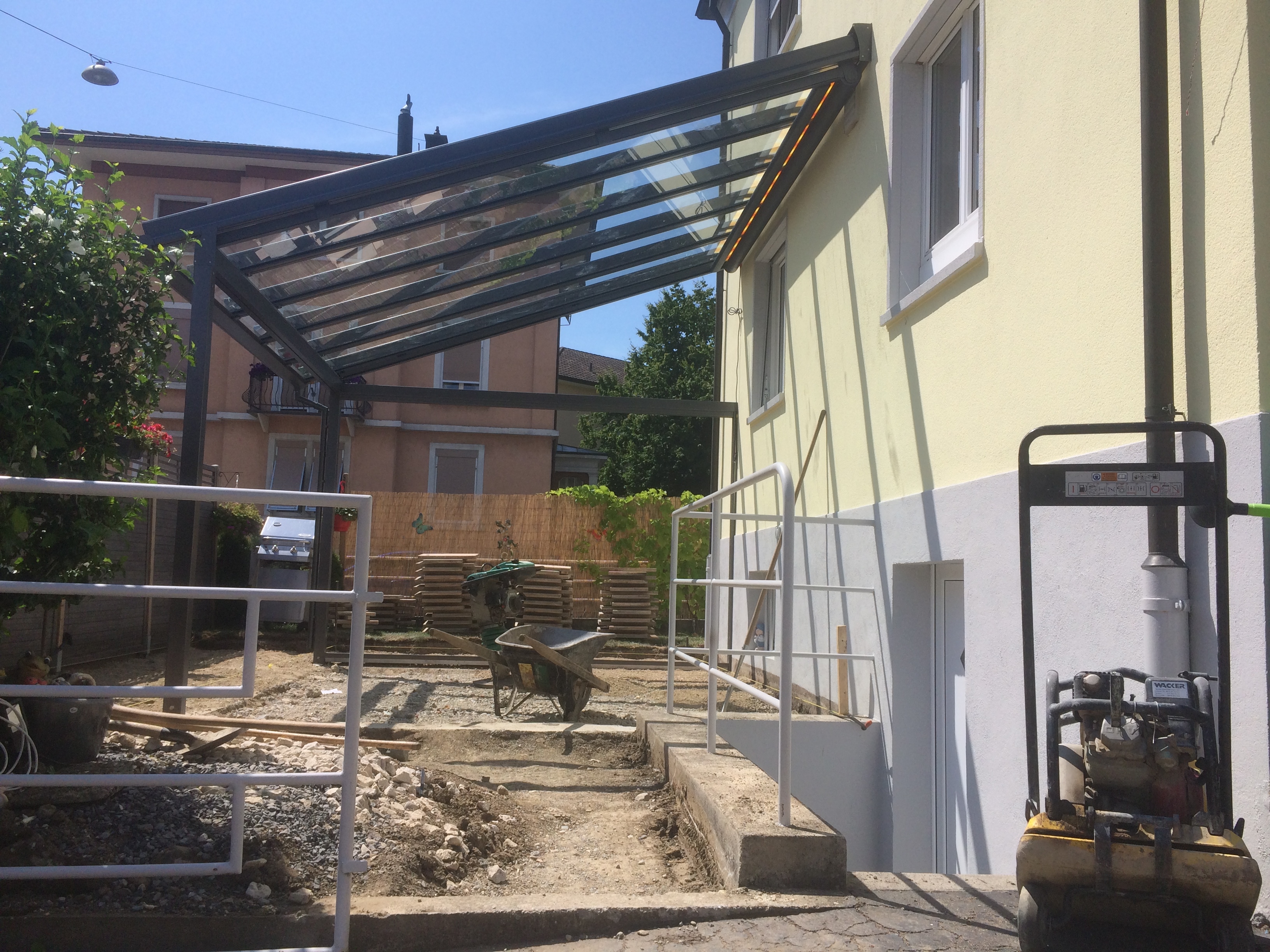 Terrassendach Schweiz Romanshorn 1
